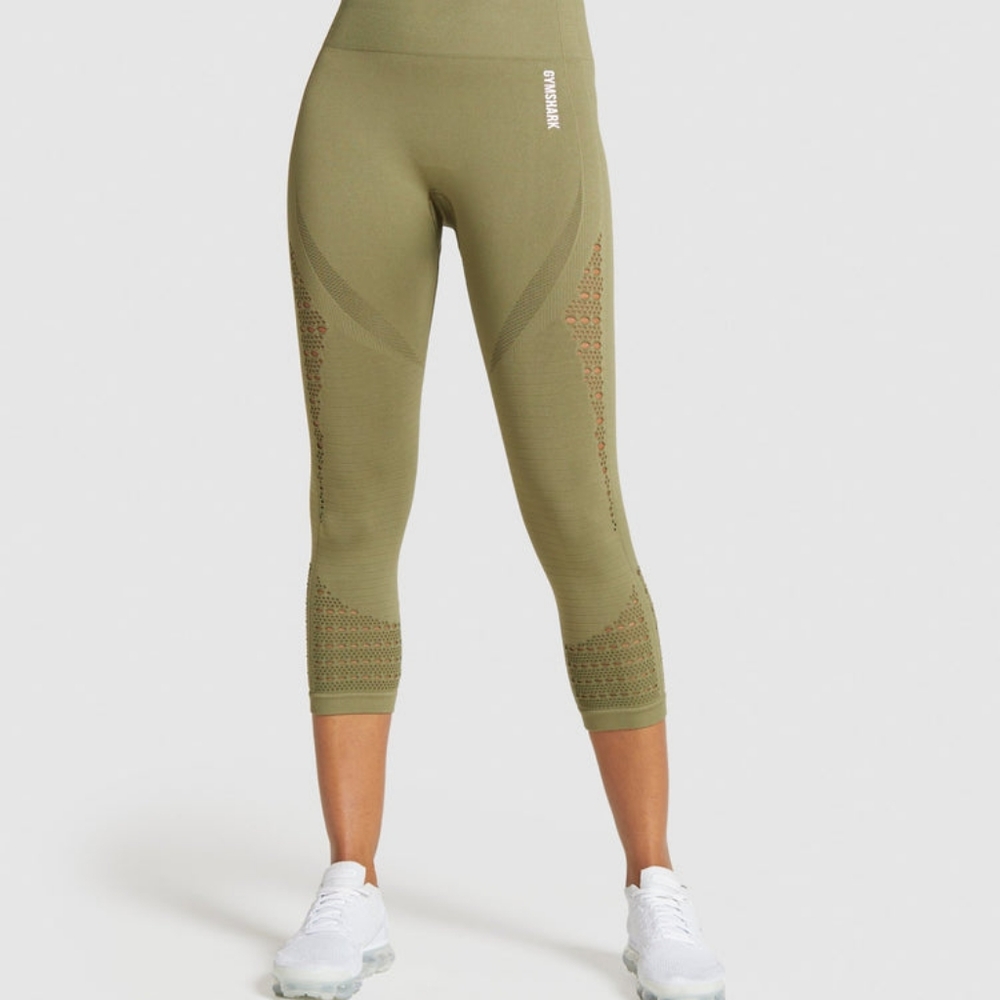 Gymshark Energy+ Seamless Crop Leggings